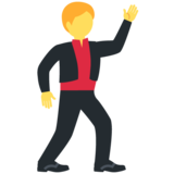 男子舞蹈emoji素材一 160x160像素