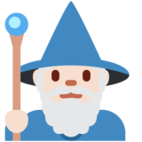 男法师：浅肤色emoji素材一 160x160像素