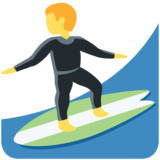 男子冲浪emoji素材一 160x160像素
