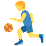 打球的男人emoji素材一 160x160像素