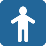 男卫生间emoji素材一 160x160像素