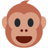 猴脸emoji素材一 160x160像素