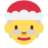 女圣诞老人emoji素材一 160x160像素