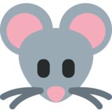 老鼠的脸emoji素材一 160x160像素