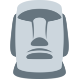 莫艾、石像emoji素材一 160x160像素