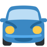 迎面而来的汽车emoji素材一 160x160像素