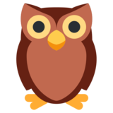 猫头鹰emoji素材一 160x160像素