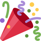 舞会爆竹、气球爆破大联欢emoji素材一 160x160像素