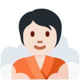 潮湿房间的人：浅肤色emoji素材一 160x160像素