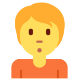 撅嘴的人emoji素材一 160x160像素