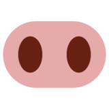 猪鼻子emoji素材一 160x160像素