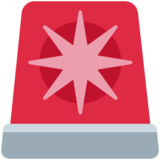 警车灯emoji素材一 160x160像素