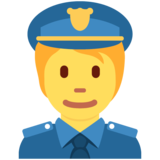 警官emoji素材一 160x160像素