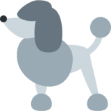 贵宾犬emoji素材一 160x160像素