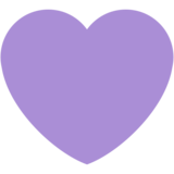 紫心emoji素材一 160x160像素