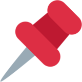 图钉emoji素材一 160x160像素