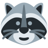 浣熊emoji素材一 160x160像素