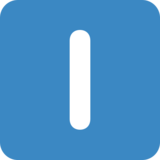 区域指示符号字母Iemoji素材一 160x160像素