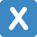 区域指示器符号字母Xemoji素材一 160x160像素