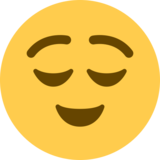 松了口气的脸emoji素材一 160x160像素