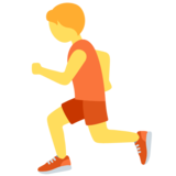 跑步的人emoji素材一 160x160像素