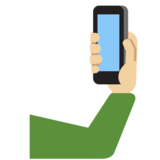 自拍：中等偏浅肤色emoji素材一 160x160像素