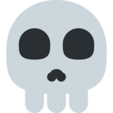 颅骨/骷髅emoji素材一 160x160像素