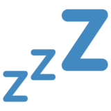 ZZZ、困emoji素材一 160x160像素