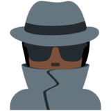 探员：深色肤色emoji素材一 160x160像素