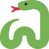 蛇emoji素材一 160x160像素