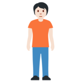 站立者：浅肤色emoji素材一 160x160像素