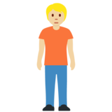 站立者：中浅肤色emoji素材一 160x160像素