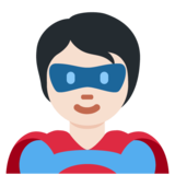 超级英雄：浅肤色emoji素材一 160x160像素