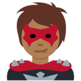 超级坏蛋：中黑肤色emoji素材一 160x160像素