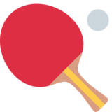 乒乓球emoji素材一 160x160像素