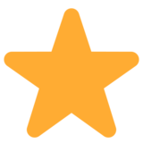 星星emoji素材一 160x160像素