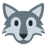 狼emoji素材一 160x160像素