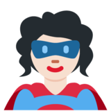 女超人：浅肤色emoji素材一 160x160像素