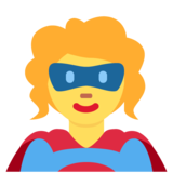 女超人emoji素材一 160x160像素