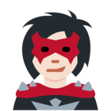 女超级恶棍:浅肤色emoji素材一 160x160像素