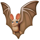 蝙蝠emoji素材一 160x160像素
