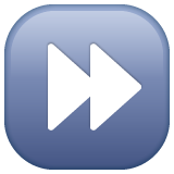 快进按钮emoji素材一 160x160像素