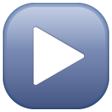 播放按钮emoji素材一 160x160像素