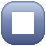 停止按钮emoji素材一 160x160像素