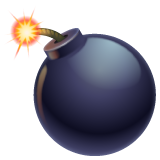 炸弹emoji素材一 160x160像素