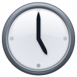 五点钟emoji素材一 160x160像素