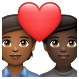 情侣: 成人成人中等-深肤色较深肤色emoji素材一 160x160像素