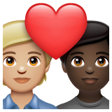情侣: 成人成人中等-浅肤色较深肤色emoji素材一 160x160像素