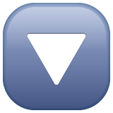 向下按钮emoji素材一 160x160像素