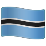 旗帜：博茨瓦纳emoji素材一 160x160像素